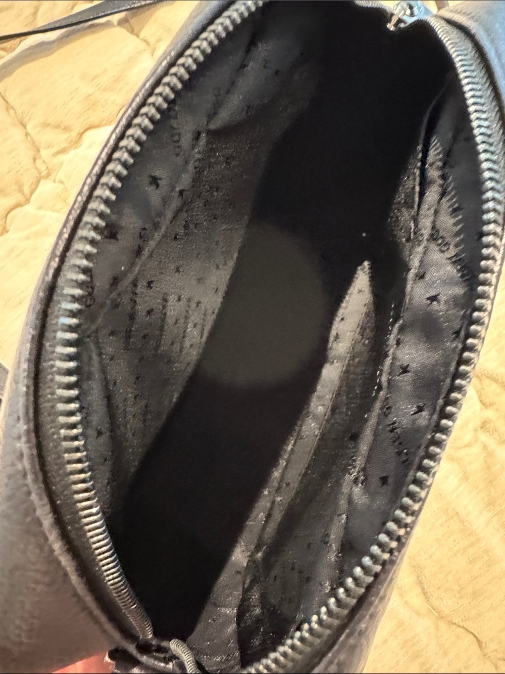 Golden Goose Black Pebbled Leather Star Crossbody - Picture 5 of 5